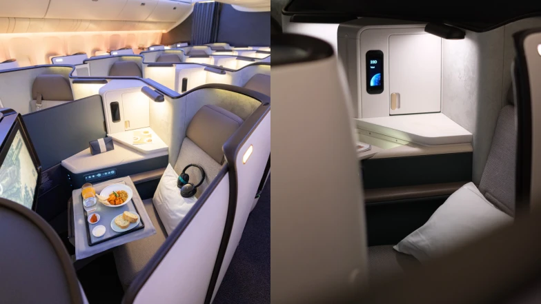 告別飛行疲勞!開箱國泰航空全新「爾雅商務客艙」,打造空中奢華體驗