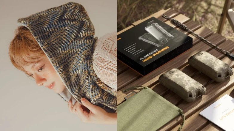 強烈冷氣團來襲、台灣下雪了！5個保暖小物推薦，連帽圍巾、暖手器助抵抗寒流