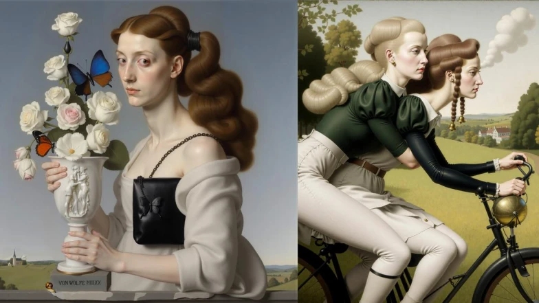 回應AI時代的繪畫邊界！英國藝術鬼才馮．沃爾夫 Von Wolfe 亞洲首次大型回顧展 2025秋季來台