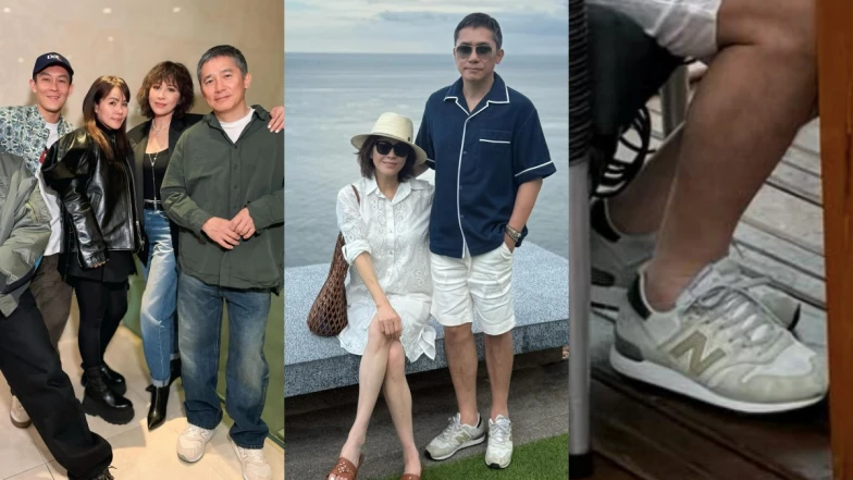 梁朝偉、劉嘉玲泰國行！腳上又穿New Balance，帶你看影帝兩款愛鞋