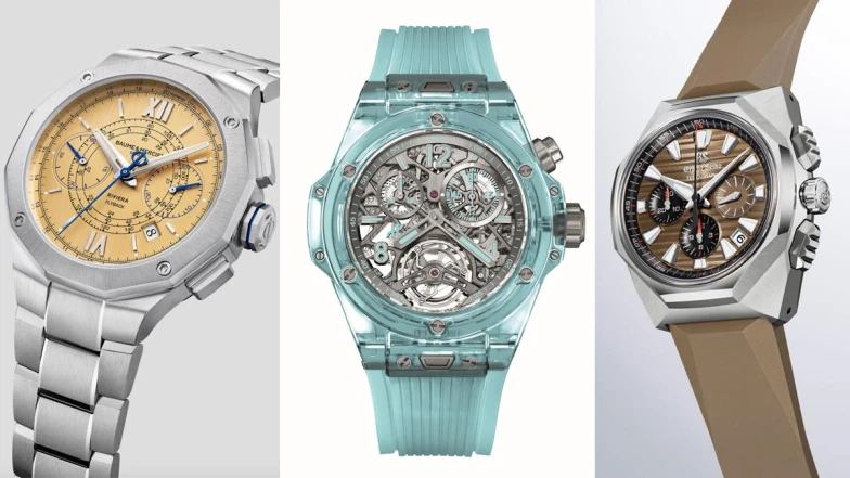 Hublot湖水藍、IWC草綠、Grand Seiko奶茶棕...2025多彩運動錶13款推薦