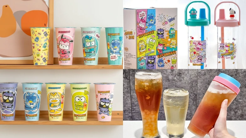 清心福全Ｘ三麗鷗男團萌翻聯名！9款紙杯、荔枝新品、超Q環保瓶必收
