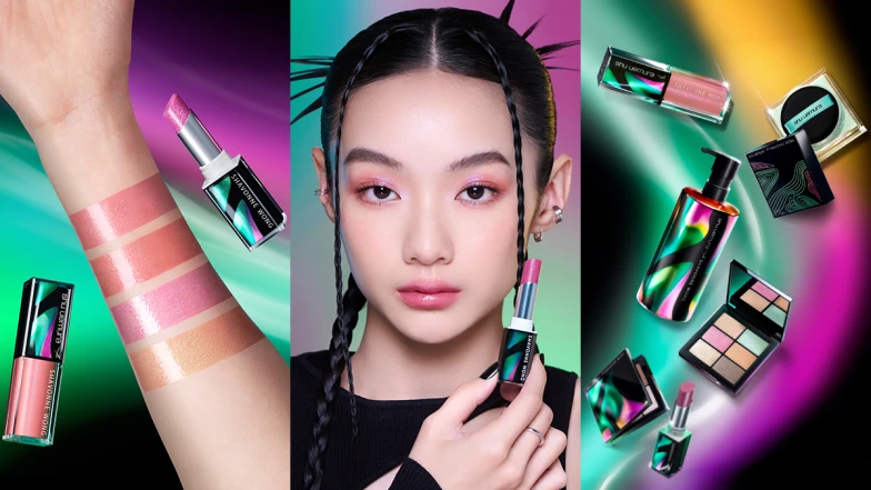 植村秀今年春夏限量版大公開！像極光一樣珍貴的美麗色選，冰透、繽紛，超有質感的幻閃質地更是燒到心坎裡！藝術家聯名共8款聯名新品搶先看！