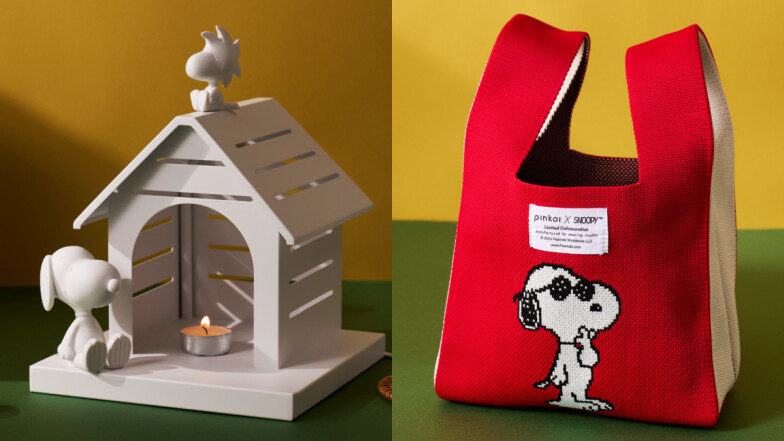 史努比75週年聯名Pinkoi！166件療癒好物：純白狗屋融蠟燈、針織手袋必收