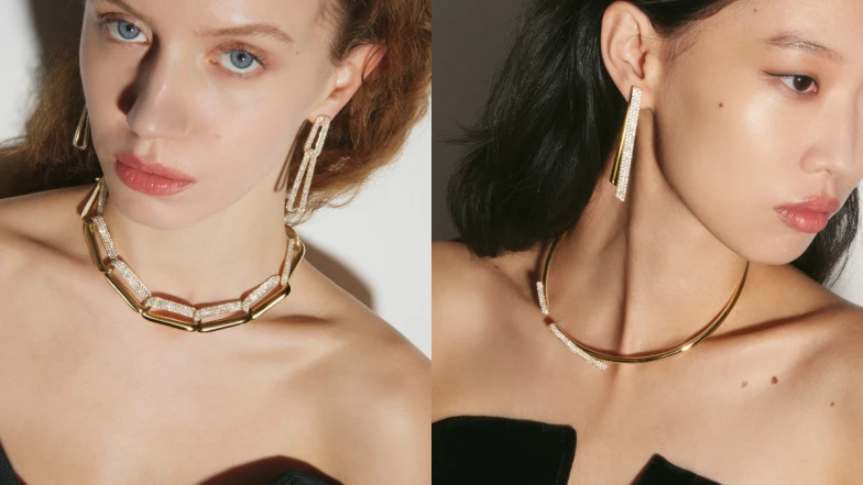 隨心穿戴上身的時尚剪裁藝術！Hearts On Fire用鑽石體現設計工藝的美感「INSIDE/OUT系列」大玩翻摺、立裁細節，將璀璨鑽光變得實穿又時髦