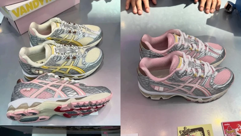 亞瑟士ASICS香蕉、草莓冰淇淋配色太欠敗！攜手Vandy the Pink x atmos三方聯名