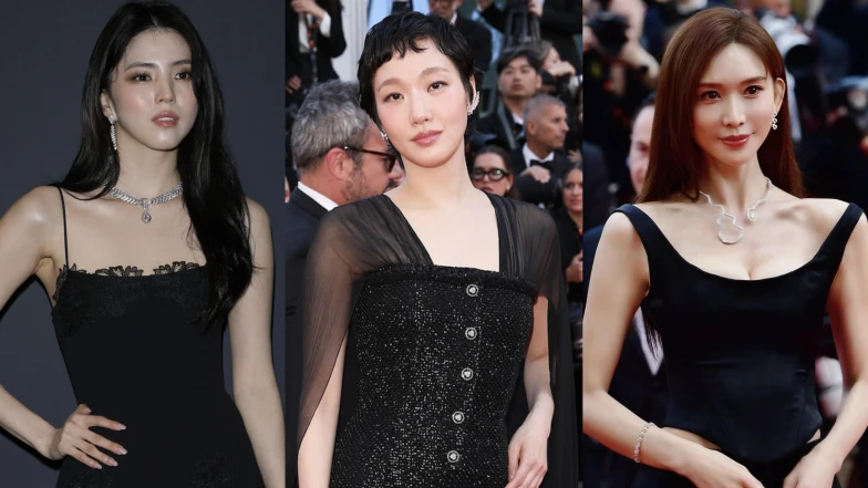 2025坎城紅毯珠寶盤點！韓韶禧、林志玲、金高銀...簡約黑白禮服襯鑽石