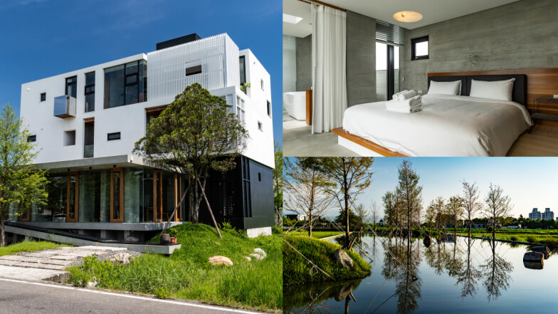 【解壓小出走】開箱宜蘭民宿「自然而然」！全景落地窗引入田園綠意、看星星泡澡超放鬆