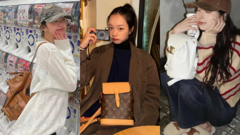 2025特搜5款「韓星精品後背包」！張員瑛MIU MIU背包超能裝、惠利LV Soho包成旅遊首選