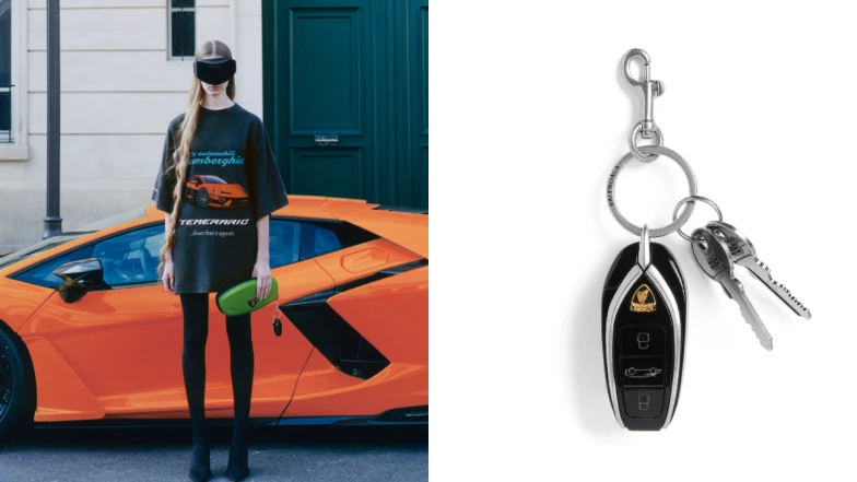 3萬元帶回藍寶堅尼車鑰匙！Balenciaga幫你實現超跑夢，全新跨界聯名單品、價格一覽