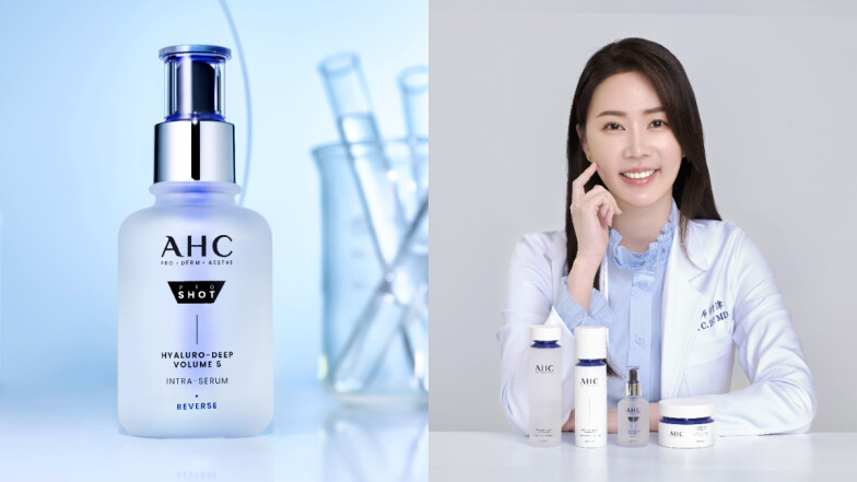 想實現韓星的水光幼態肌？添加彈力結構因子的AHC「超導水光玻尿酸精華」一年狂銷千萬！連醫生都大讚媲美「水光啵啵」療程，蘋果肌救星！