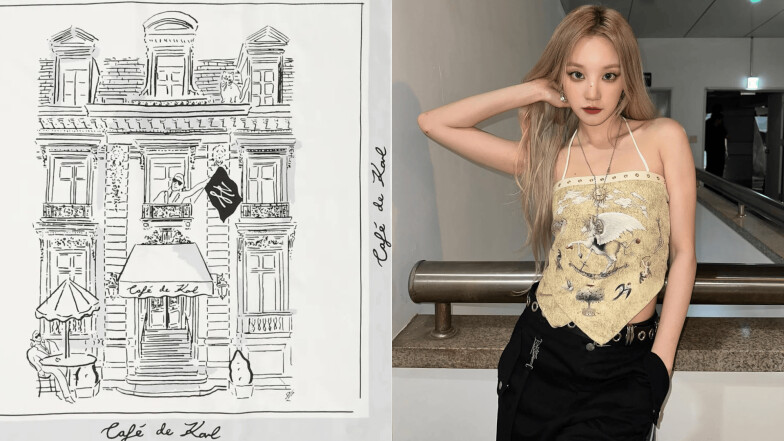 2025絲巾造型搭配學起來!看Jennie、Bella Hadid、太妍、雨琦示範,讓穿搭更高級