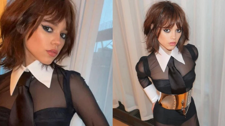 《星期三》第二季 珍娜奧特嘉的哥德式底妝，暗黑風也能很迷人！