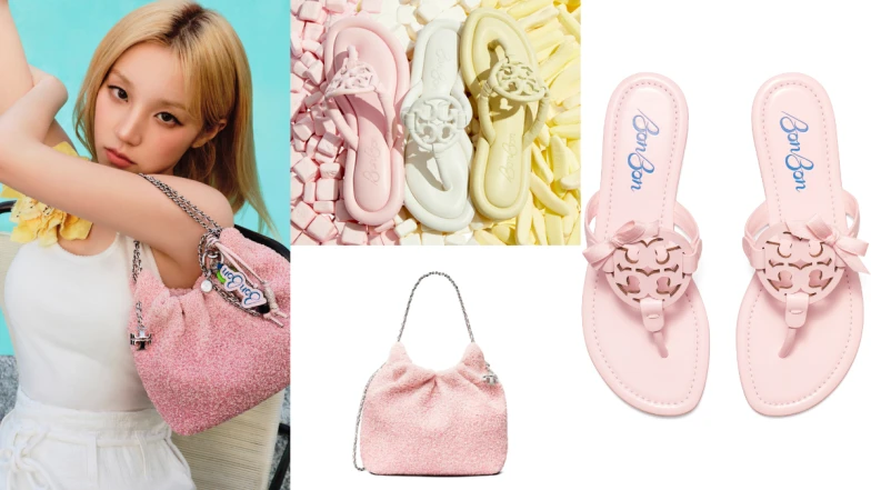宋雨琦示範糖果甜心風格！TORY BURCH x BonBon 打造夏日多巴胺色調，雨琦同款入手資訊一次看