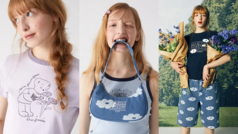 高允貞愛牌MARITHÉ&amp;FRANÇOIS GIRBAUD最新小花聯名開賣！牛仔肩包、五分褲5推薦必收