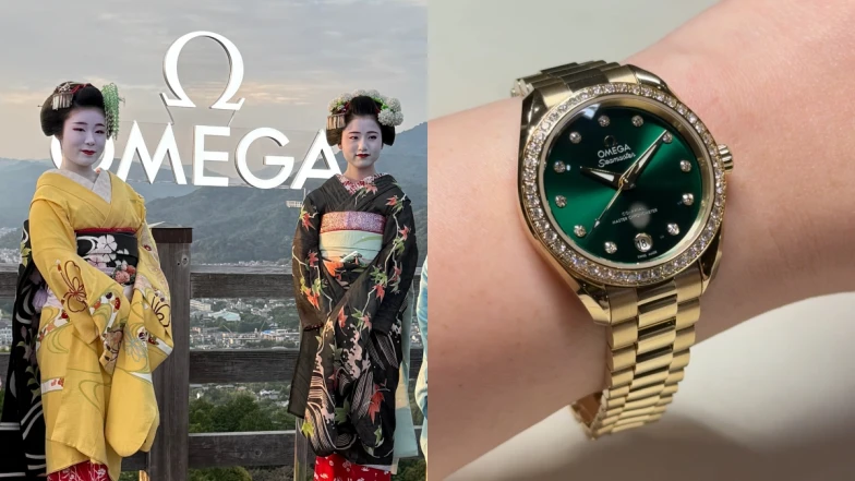 現場直擊｜OMEGA Aqua Terra全新尺寸京都亮相，帶你一探錶款細節、選址古城發表原因