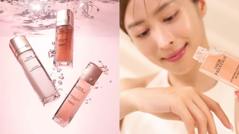 夏日美肌減壓保養儀式～DIOR精萃再生頂級玫瑰保養殿堂！關鍵第一步化妝水，扭轉夏日粗糙油膩、色素沉澱，肌膚水亮嫩滑自體發光，美的像玫瑰～