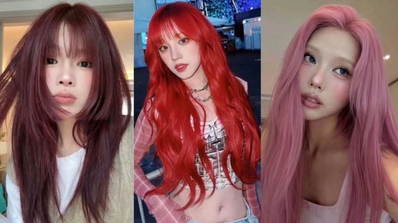 2025春夏染髮「紅色系」髮色推薦！海王紅、櫻桃紅... 盤點7款一染直接變身陽光辣妹