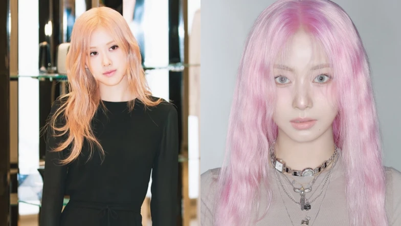 2025春夏染髮「粉色系」髮色推薦，Rosé玫瑰粉金、Yuna葡萄柚粉、宋雨琦蜜桃粉...明星同款都在這