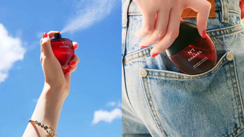 夏日最瘋隨身保養！全新香奈兒1號紅色山茶花精萃噴霧，隨手Shake &amp; Spray，賦活肌膚、瞬間舒壓，全天候迷人光采