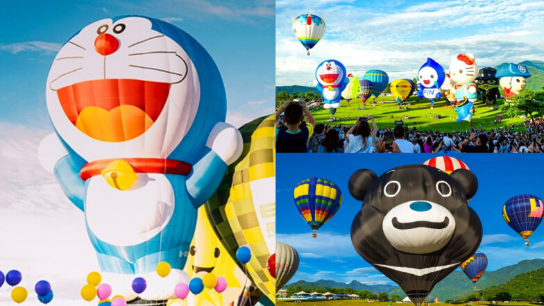 2025台東熱氣球嘉年華「哆啦A夢熱氣球」亮相！繫留體驗票價、表演卡司全攻略