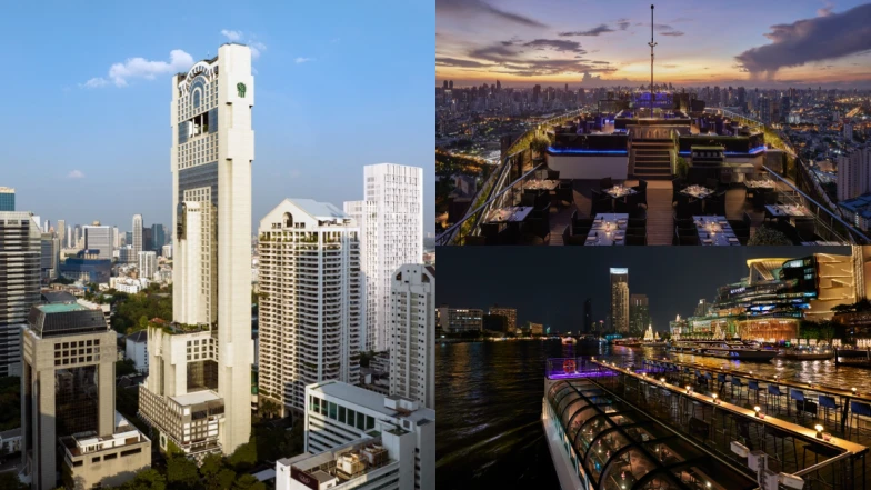 旅店開箱｜「曼谷悅榕莊酒店」 城市裡的典雅綠洲，經典高空酒吧360度零阻礙，Apsara 遊船晚宴全新升級超驚艷！