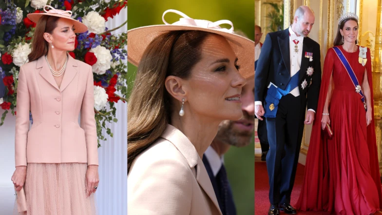 凱特王妃穿衣哲學，完美造型再成典範兩套優雅外交穿搭好禮儀大獲好評