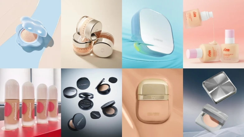 2025底妝推薦！最具話題氣墊粉餅、粉霜、粉底液、粉餅，從專櫃到開架一次整理