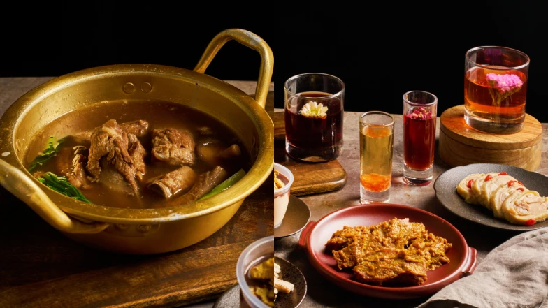 「新村站著吃烤肉」攜手亞洲50大酒吧Vender、泥煤哥威士忌，4款特調、南洋烤肉限定登場