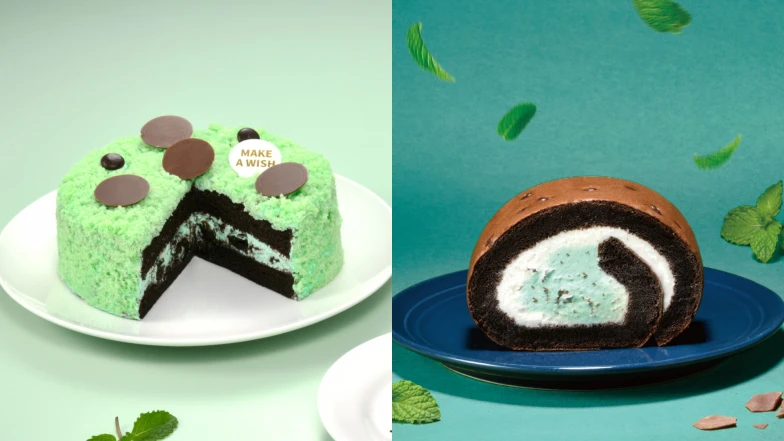 亞尼克「薄荷巧克力季」登場！脆片生乳捲、奶霜蛋糕...太誘人，螞蟻人手刀嚐鮮