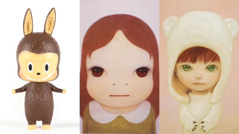 Labubu、奈良美智、村上隆真品收藏起拍價一次看，線上拍賣會進行中！免飛海外、收藏藝品比想像簡單