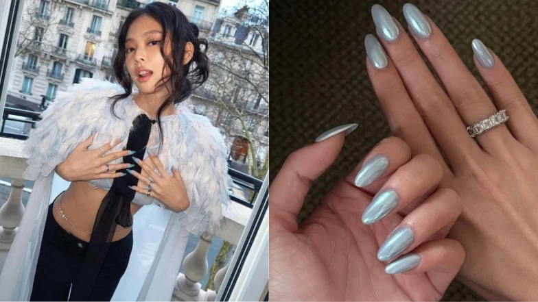 2025夏日美甲推薦「寶寶藍美甲」！8款系列仙氣範本，襯膚又顯白