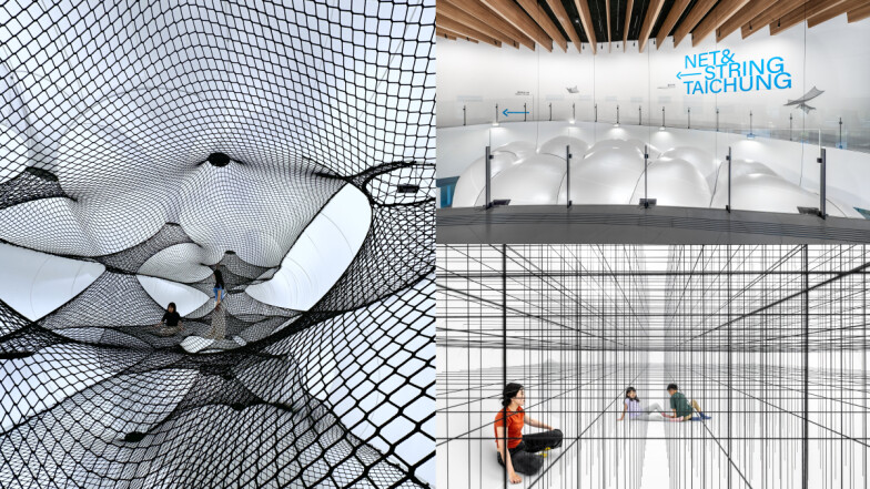 6公尺「線條迷宮」只在台中勤美術館！《Net &amp; String Taichung》交織詩意空間，沉浸式體驗顛覆感官