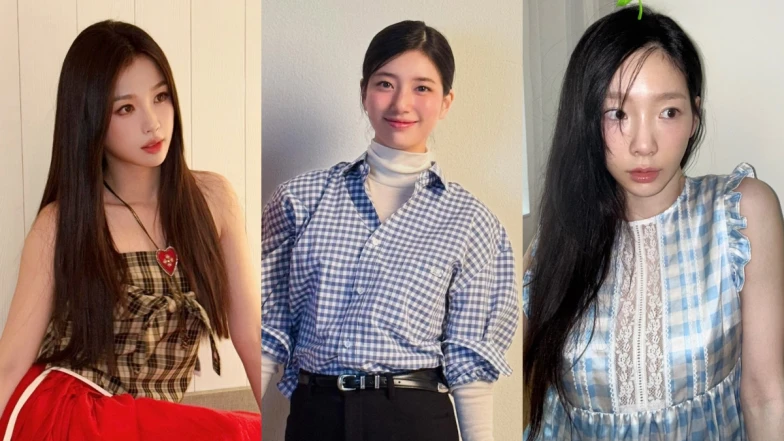 2025夏季格紋依舊是穿搭焦點!看看秀智、虞書欣、Winter怎麼穿,編輯推薦單品一次給你