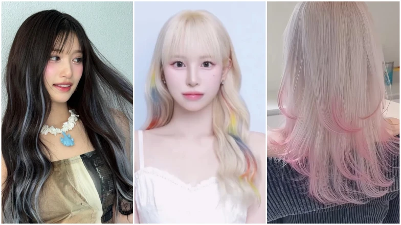 2025挑染趨勢！24款造型範本，黑、棕、特殊髮色全都有