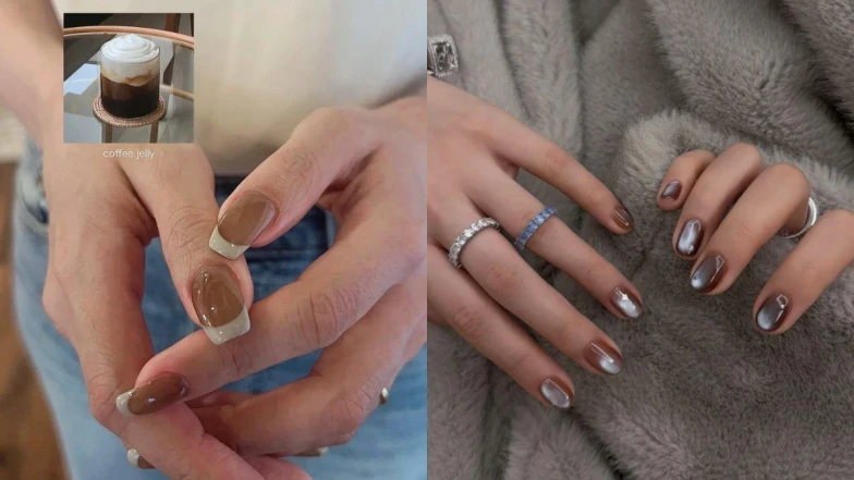 2025美甲推薦「拿鐵美甲」！6款系列溫柔靈感，讓指尖喝一口咖啡