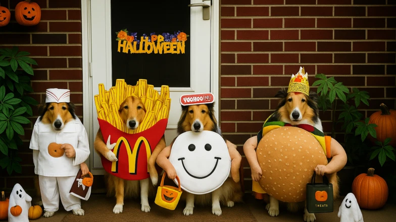 不給糖就要搗蛋,最療癒人心的寵物萬聖節裝扮,都來敲我家的門吧~