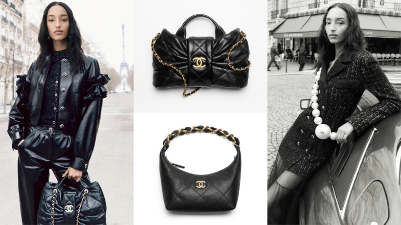 香奈兒2025/26秋冬配件包款哪些值得選購？巨型珍珠斜背包、蝴蝶結包、新款流浪包九月上架