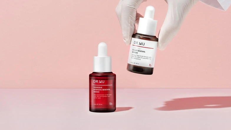 居家煥膚一點都不難！選對酸類保養直接晉升零毛孔滑嫩肌天花板！內行人都懂的專業院線級DR.WU杏仁酸精華，七大情報馬上入內看M編揭曉！