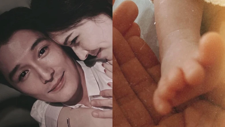 許瑋甯生了！和老公邱澤曬寶寶照分享喜訊，寫下：「我們均安。」