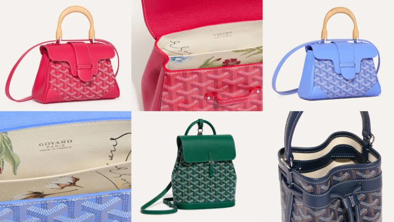 排隊名店Goyard又默默推出2025秋冬mini包款，超限量顏色小紅書已火紅