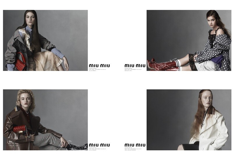 影壇新秀登上Miu Miu 2016春夏廣告!優雅肖像展現中性之美