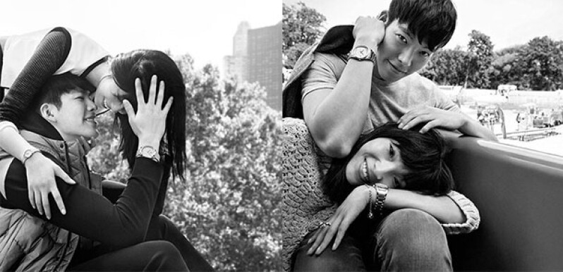 Life in the now!和金宇彬戴情侶對錶首選Calvin Klein