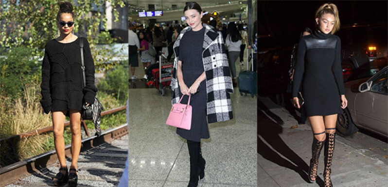 暖冬就靠這一件!跟著Miranda Kerr、Gigi Hadid一起穿時髦針織洋裝
