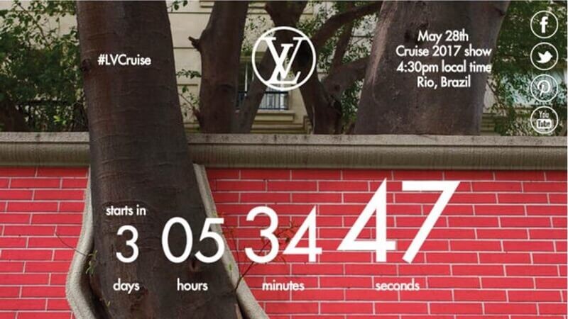 【早春時裝秀Live】Louis Vuitton 2017早春女裝大秀倒數：5月29日凌晨3點30分正式登場！