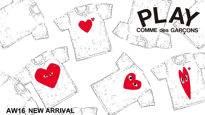 川久保玲「變心」了!Comme des Garçons PLAY經典愛心變胖又變瘦
