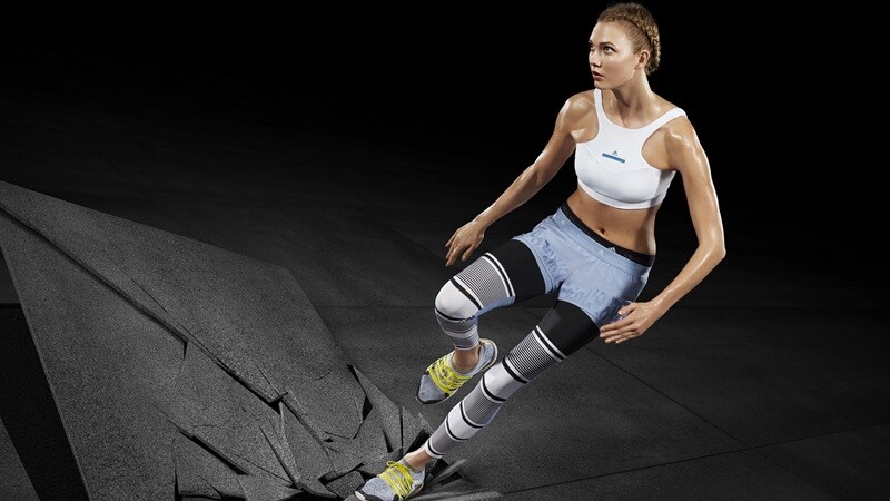 向她看齊!adidas by Stella McCartney邀請卡莉克勞斯代言,突破自我