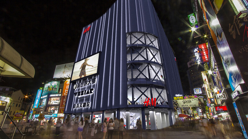 全亞洲最大H&M旗艦店來了！11月25日正式進駐台北西門町