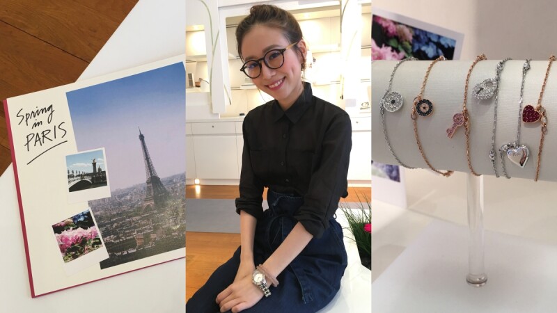 法國人都怎麼混搭飾品？Marina示範以巴黎地標為靈感的Swarovski春夏系列