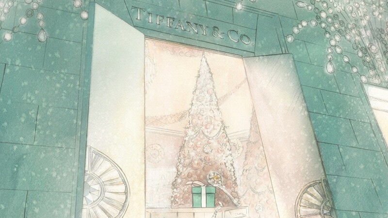 取經自紐約第五大道旗艦店!Tiffany & Co.台北101奇幻聖誕櫥窗登場